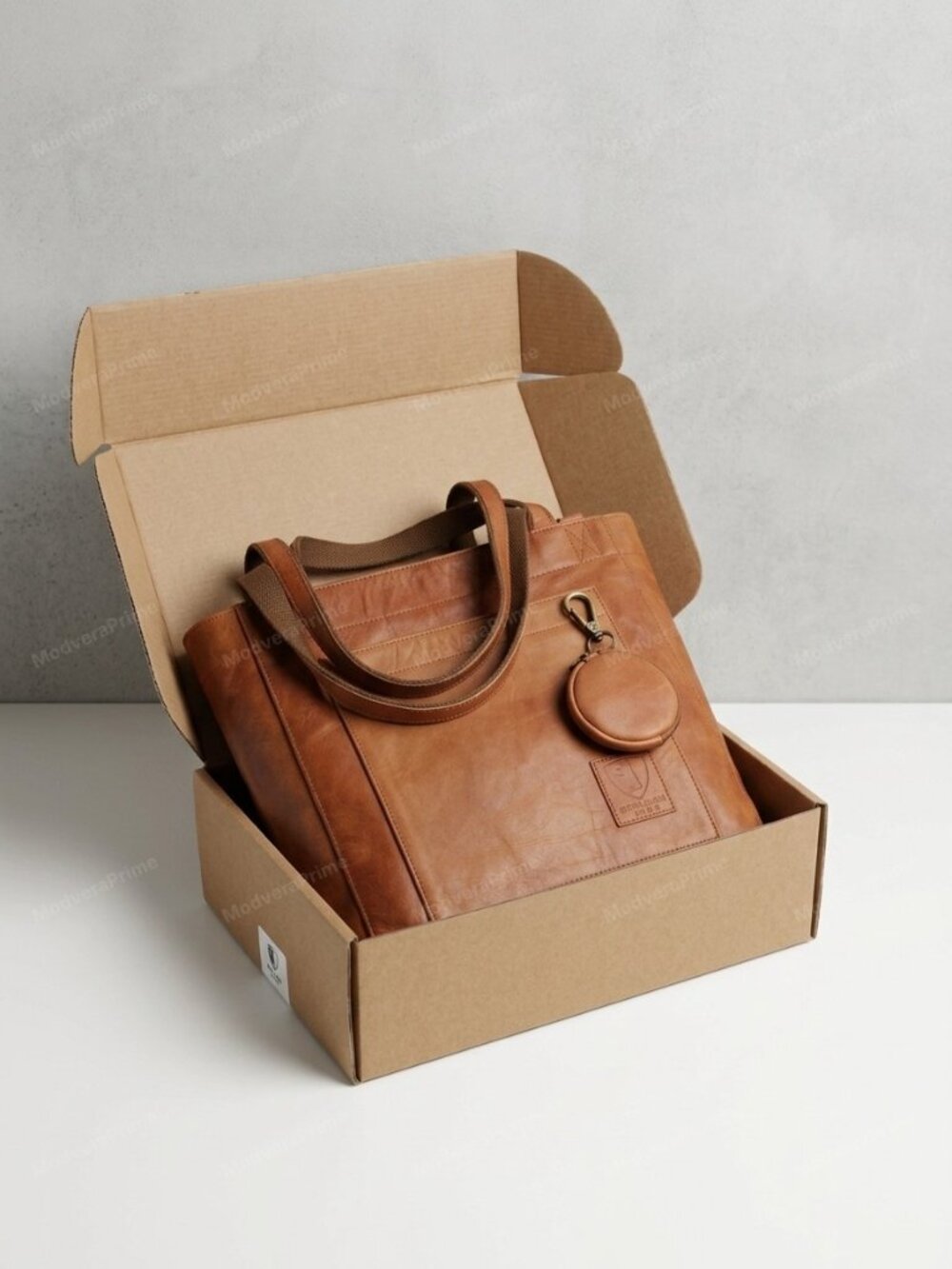 Berliner Seville Genuine Leather Tote Bag | Laptop Work Bag 15.5 - Picture 2 of 8